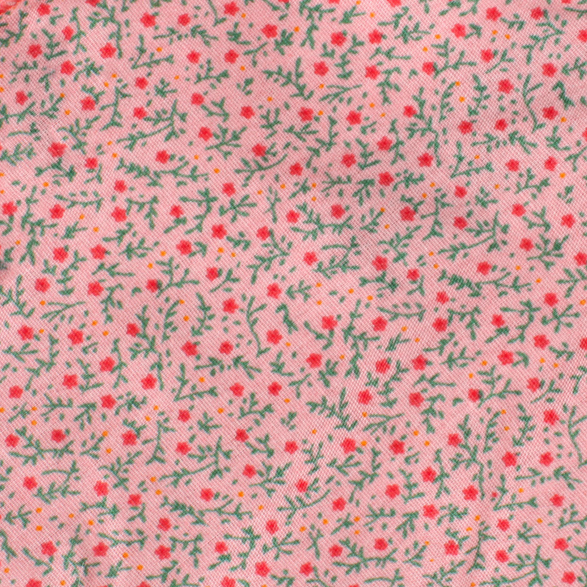 Houston Pink Floral Skinny Tie Fabric