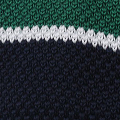 Bogart Green Knitted Tie Fabric