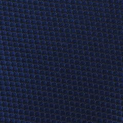 Indigo Navy Honeycomb Necktie Fabric