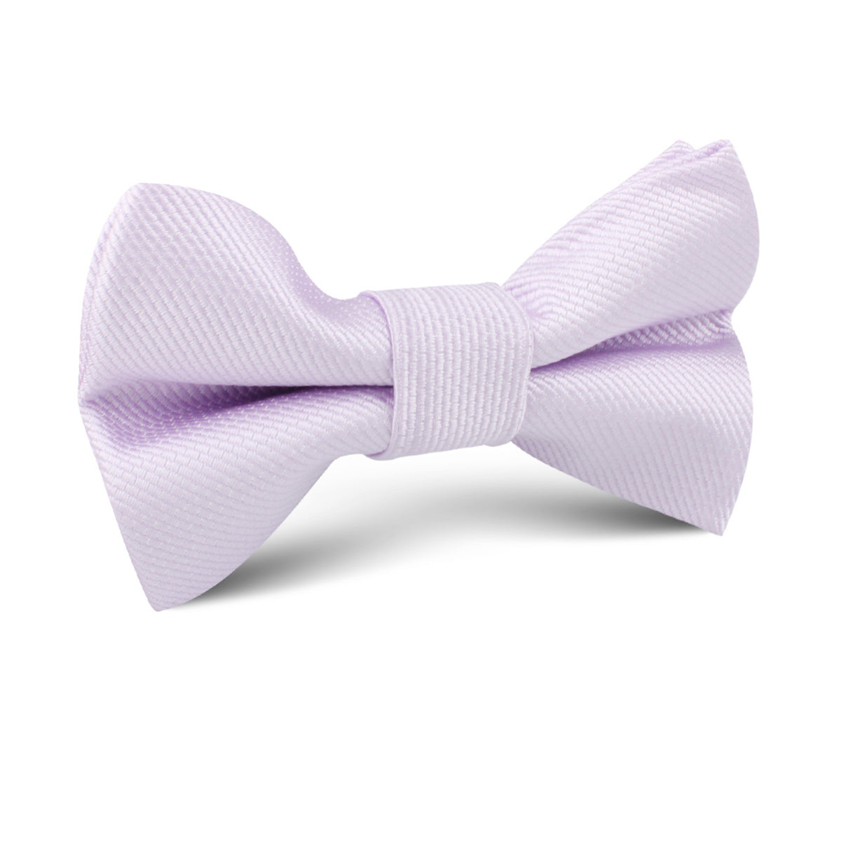Iris Lilac Purple Weave Kids Bow Tie