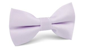 Iris Lilac Purple Weave Bow Tie