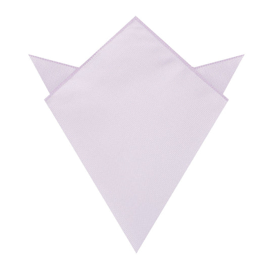 Iris Lilac Purple Weave Pocket Square