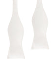 Ivory Satin Self Tie Bow Tie
