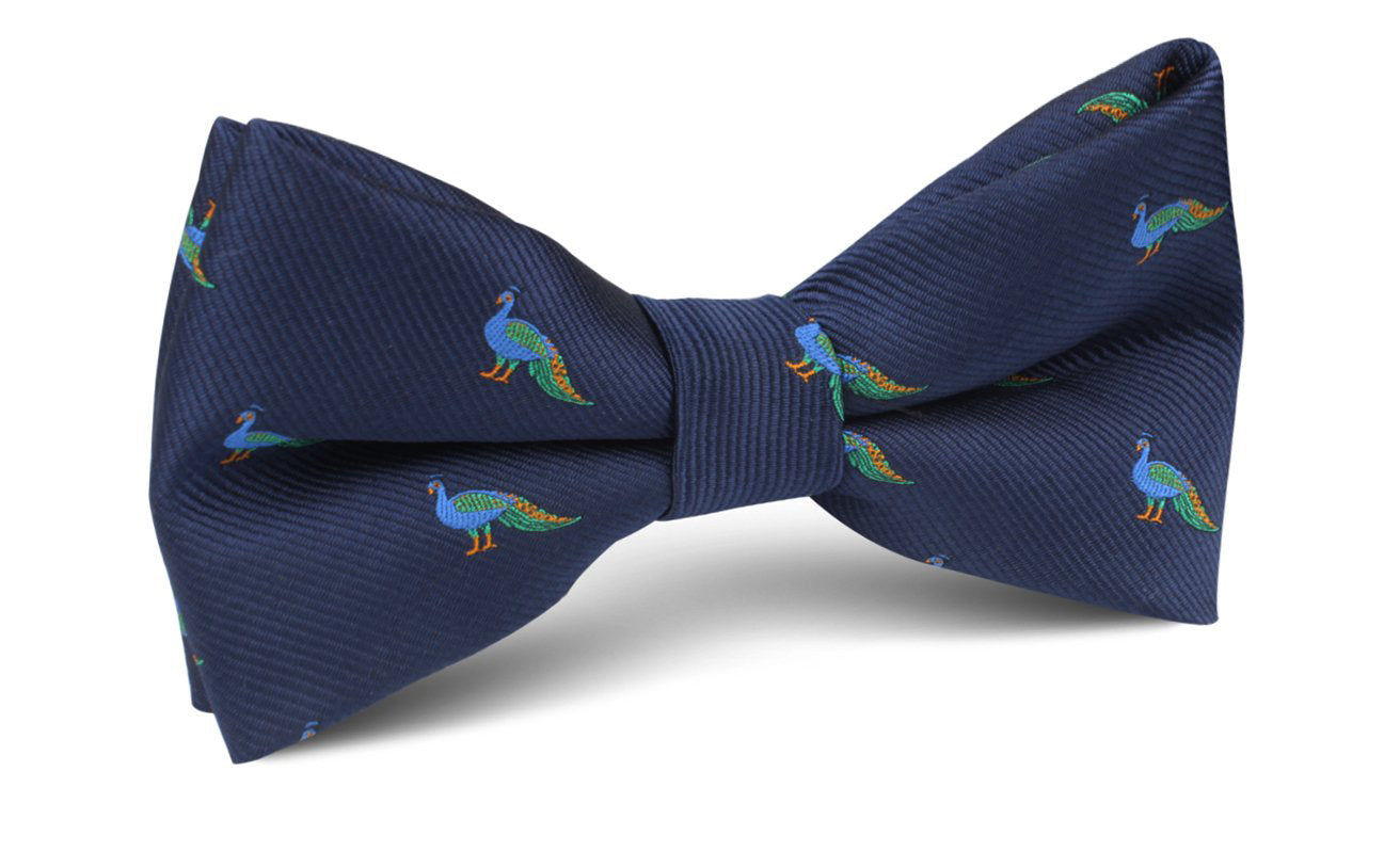 Java Peacock Bow Tie