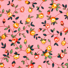 Je Suis Malade Floral Pocket Square Fabric