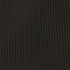 Jet Black Stripes Fabric Skinny Tie X937