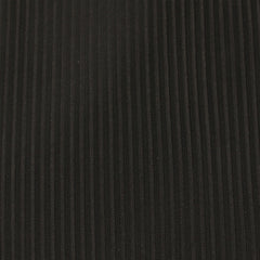 Jet Black Stripes Necktie Fabric