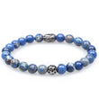 Jojitsu Blue Shattuckite Buddha Mens Bracelet