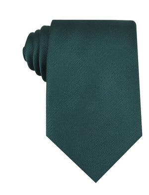 Juniper Dark Green Twill Necktie