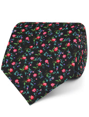 Kenrokuen Japanese Flower Neckties