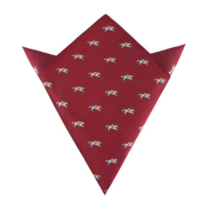 Kentucky Derby Race Horse Pocket Square