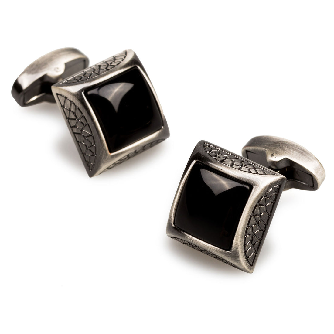Khufu Black Stone Cufflinks