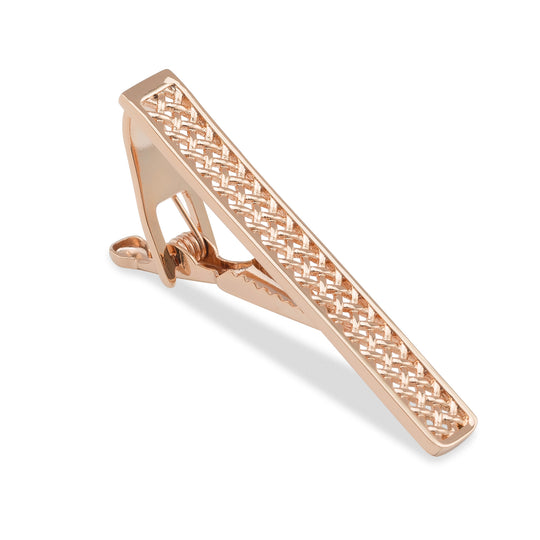 King Longshanks Rose Gold Tie Bar