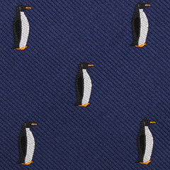 King Penguin Fabric Mens Bow Tie