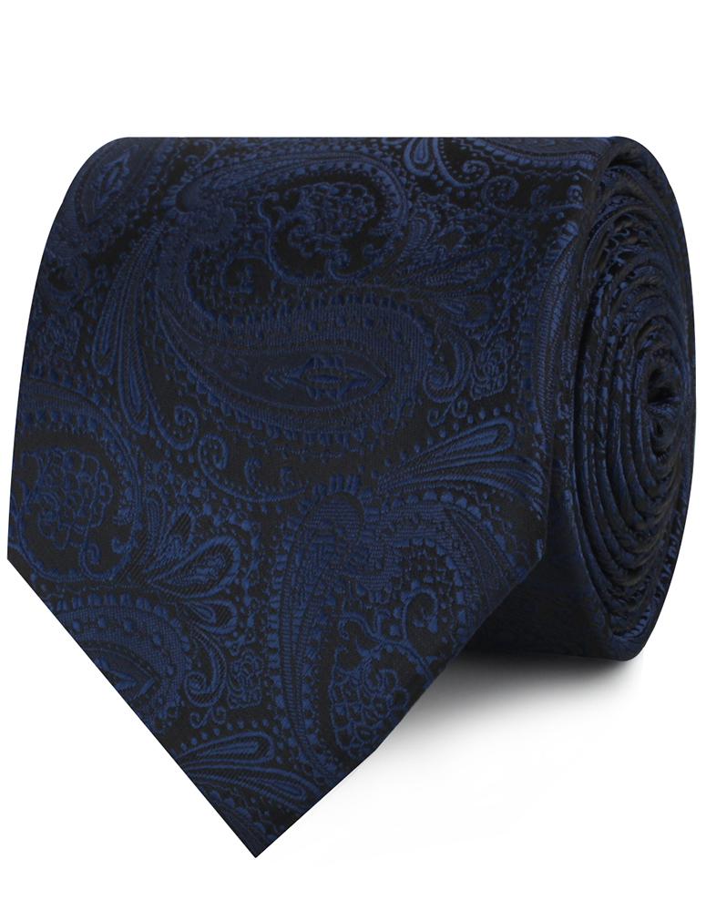 Kings Sapphires Navy Blue Neckties