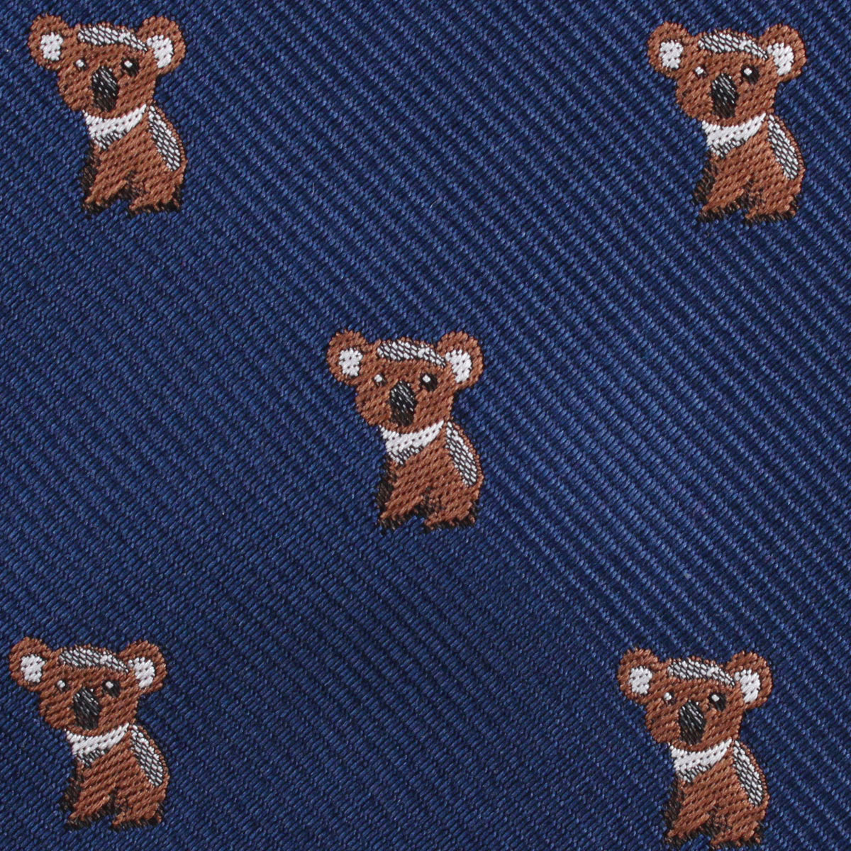Koala Bear Fabric Necktie