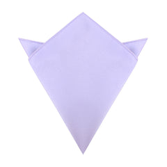Lavender Purple Satin Pocket Square