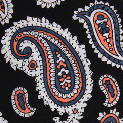 Levanzo Coral Paisley Fabric Skinny Tie