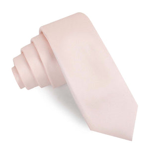 Liege Blush Pink Diamond Skinny Tie