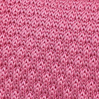 Light Pink Fuchsia Knitted Tie Fabric