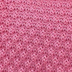 Light Pink Fuchsia Knitted Tie Fabric