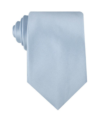 Light Blue Mist Basket Weave Necktie