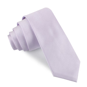 Light Lavender Twill Skinny Tie