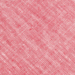 Light Red Chambray Linen Fabric Pocket Square L033