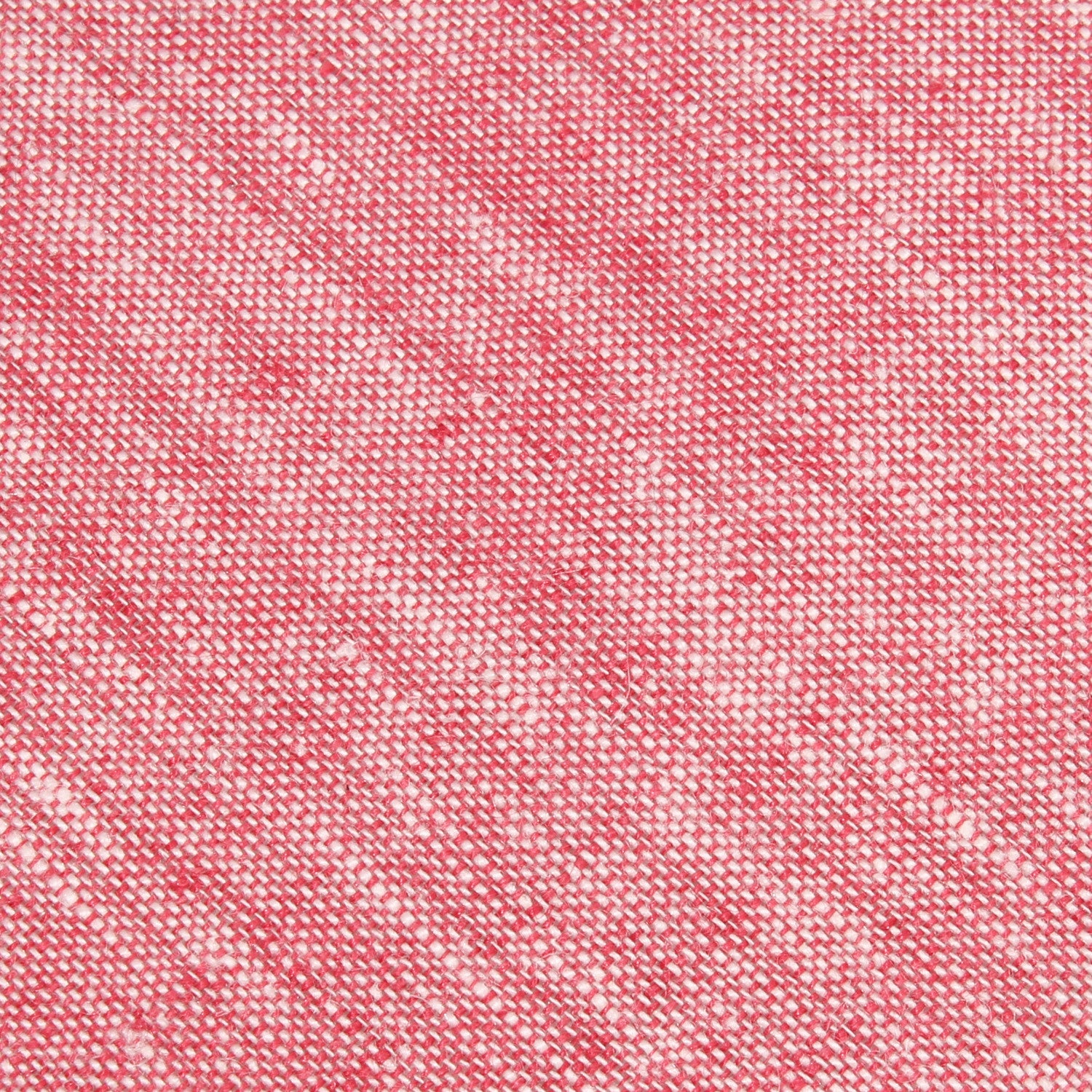 Light Red Chambray Linen Necktie Fabric