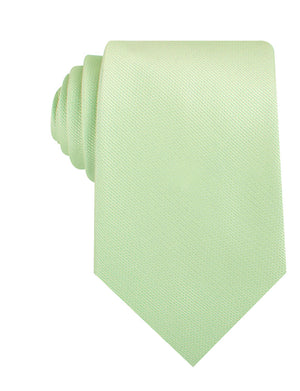 Light Sage Green Weave Necktie