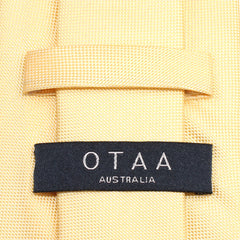 Light Yellow Necktie OTAA Australia