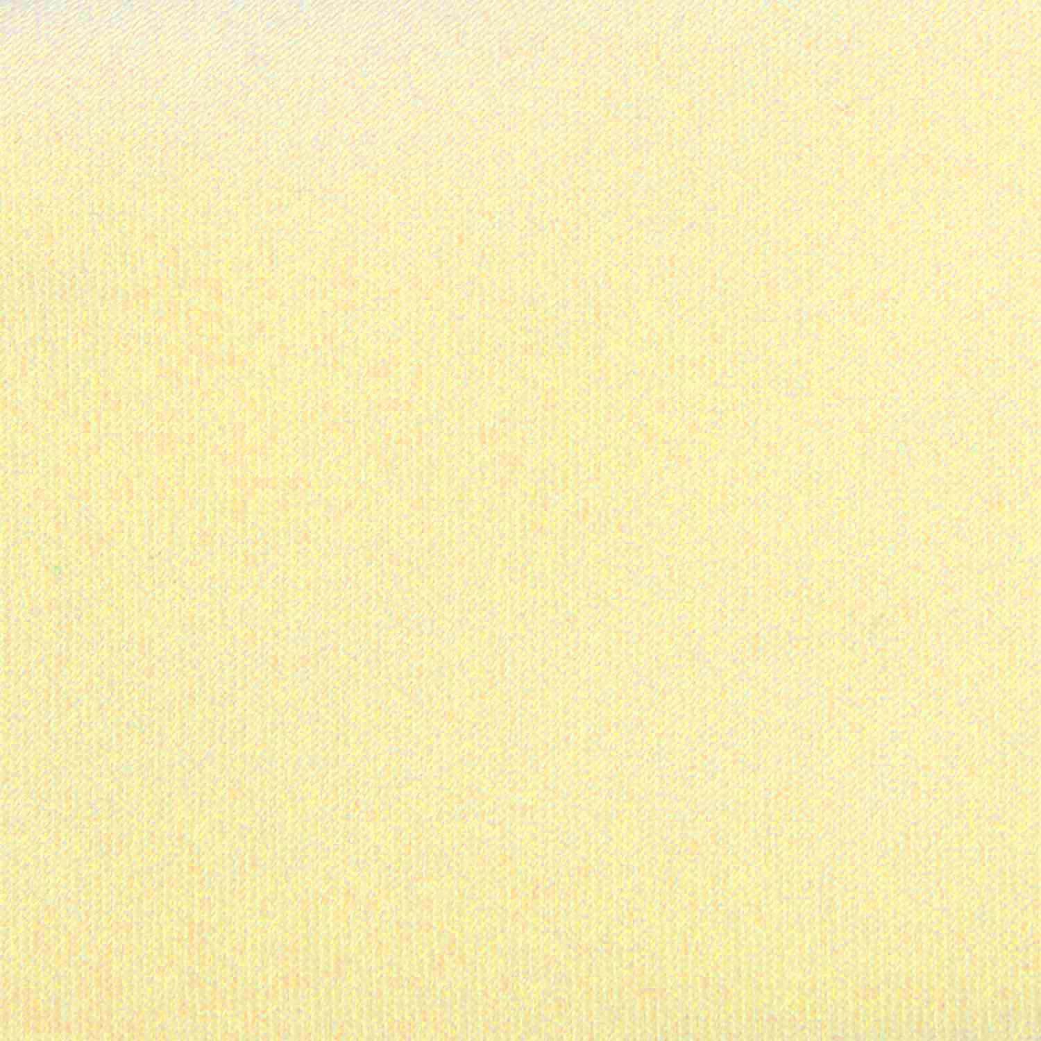 Light Yellow Satin Fabric Necktie M144