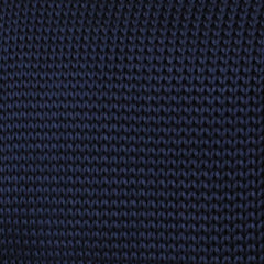 Liszt Navy Knitted Tie Fabric