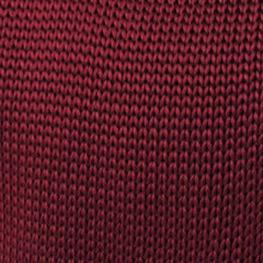 Ludic Burgundy Knitted Tie Fabric