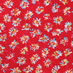 Luis Potosí Pink Floral Pocket Square Fabric