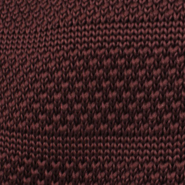 Macchiato Brown Knitted Tie Fabric