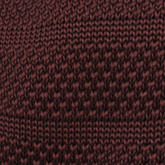 Macchiato Brown Knitted Tie Fabric