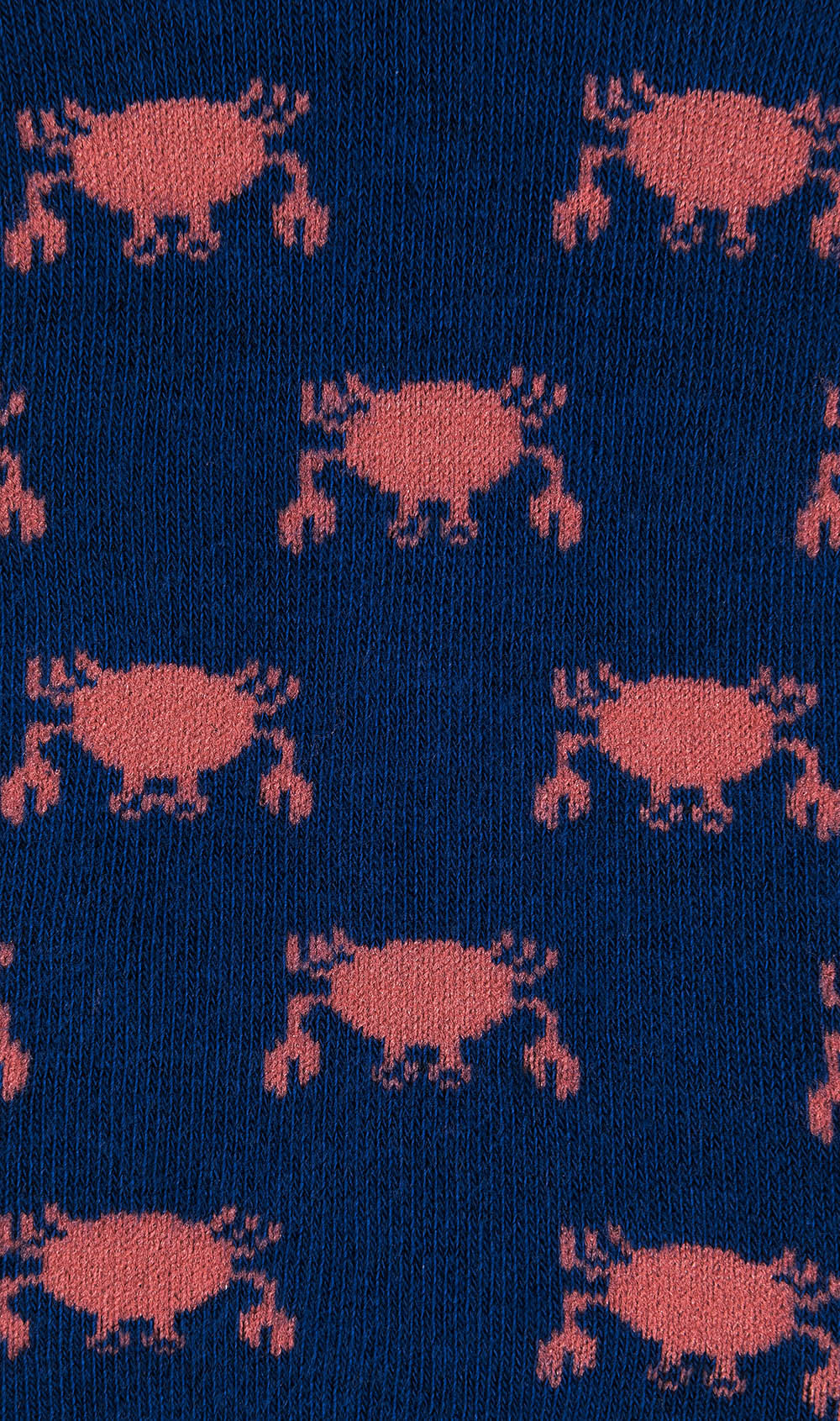 Maldives Crab Low Cut Socks Pattern