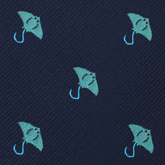 Manta Stingray Bow Tie Fabric