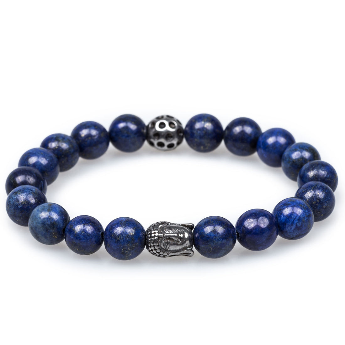 Mantra Lapis Lazuli Buddha Bracelet