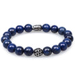 Mantra Lapis Lazuli Buddha Mens Bracelet