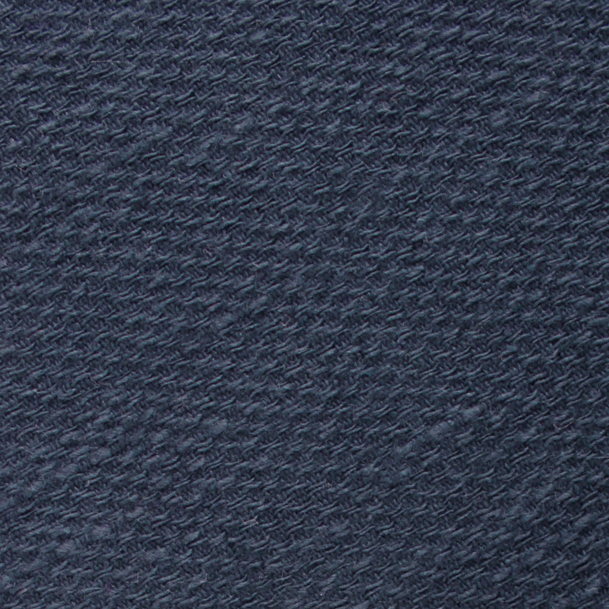 Marine Navy Blue Linen Self Bow Tie Fabric