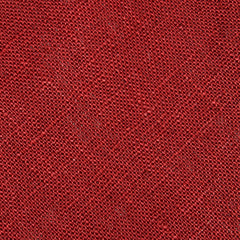 Maroon Slub Linen Skinny Tie Fabric