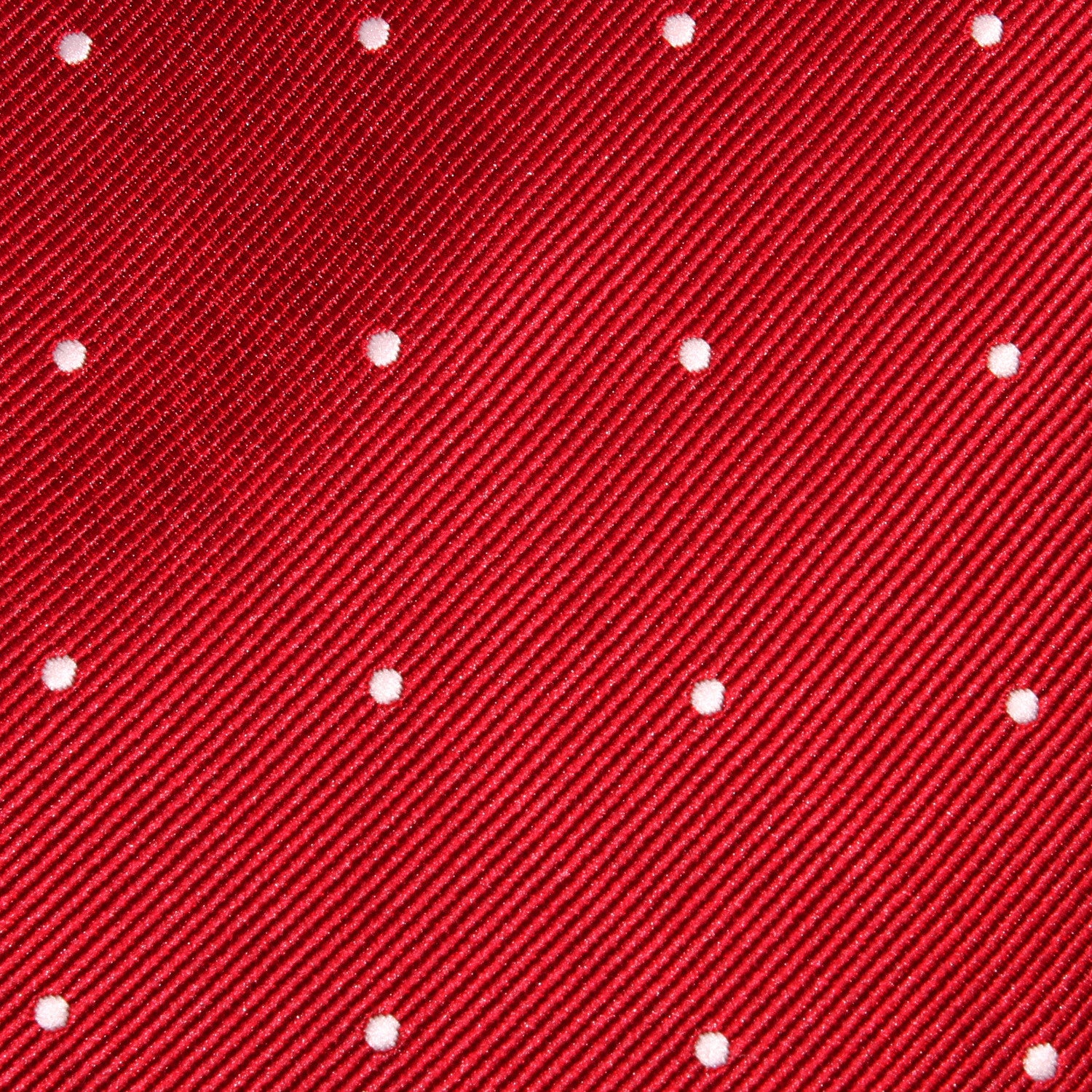 Maroon with White Polka Dots Skinny Tie Fabric