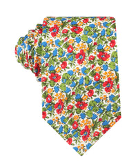 Medellín Flower Necktie