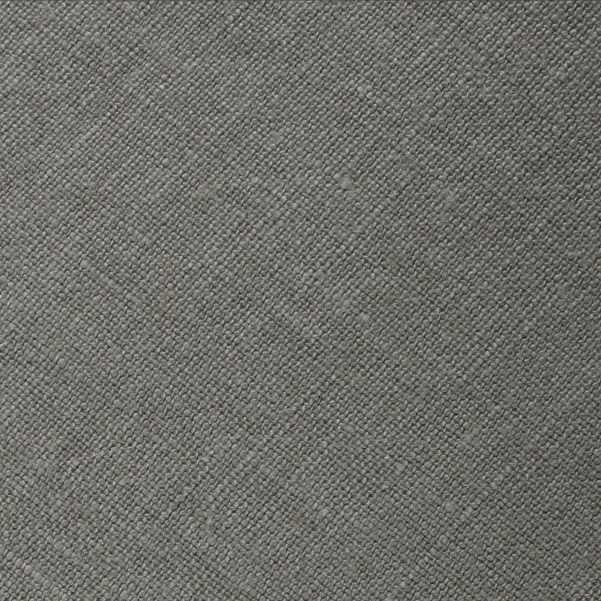 Mercury Charcoal Linen Necktie Fabric