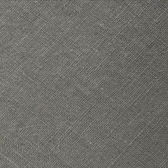 Mercury Charcoal Linen Necktie Fabric