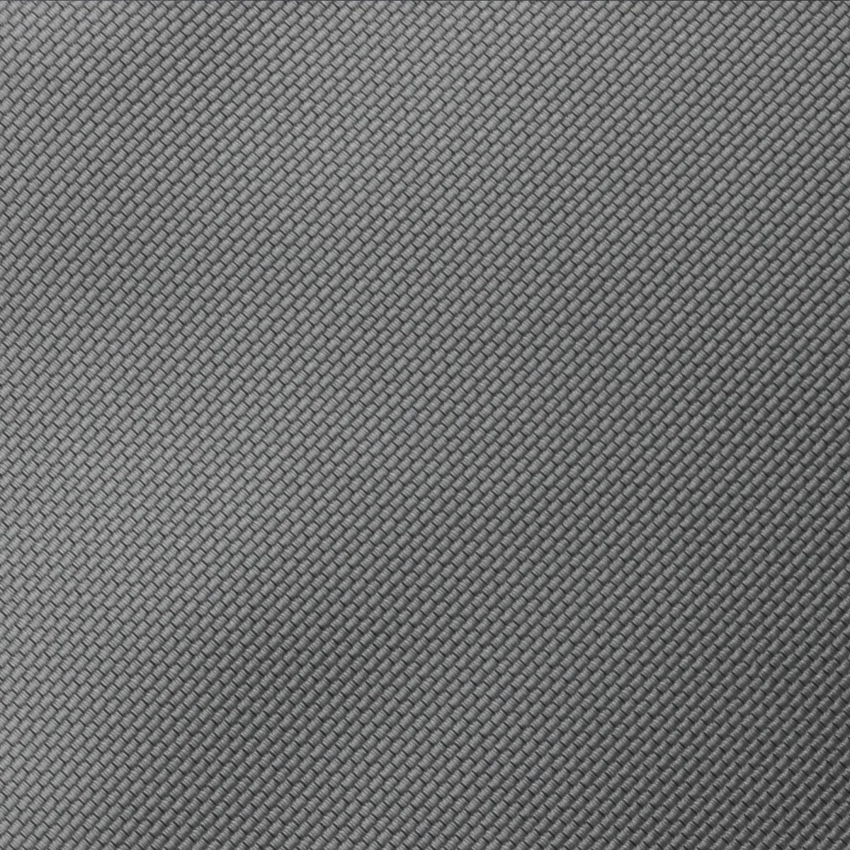 Mercury Grey Weave Skinny Tie Fabric