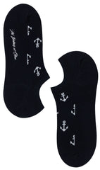 Midnight Anchor Low Cut Socks
