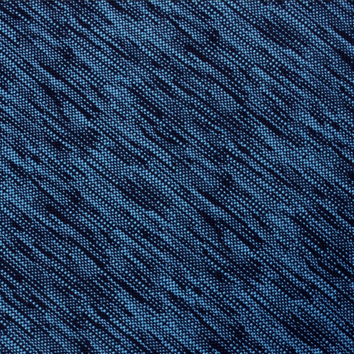Midnight Blue-Black Chambray Necktie Fabric